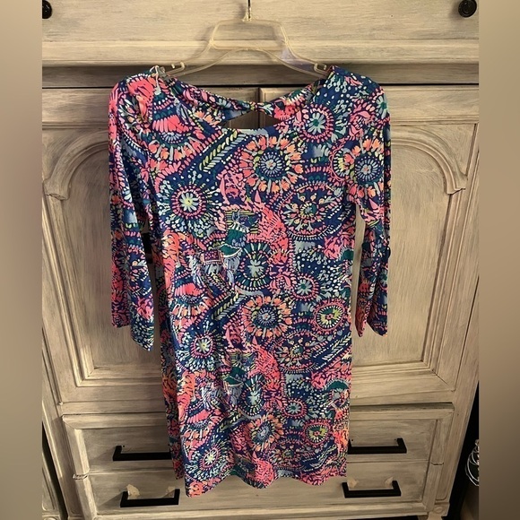 Lilly Pulitzer Bay Dress No-Prob-Llama - Picture 3 of 8